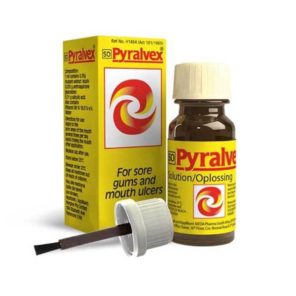 Pyralvex Berna Solution for Mouth Ulcers 10ml