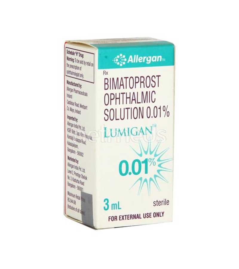 Allergan Lumigan Eye Drop Ophthalmic Solution 0.01% 3ml