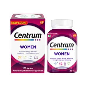 Centrum Women Multivitamin Supplement 120 Tablet