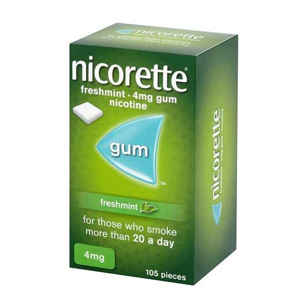Nicorette Nicotine Gum Freshmint 4mg 105's