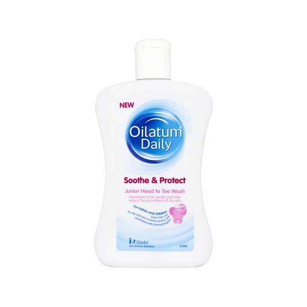 Oilatum Daily Junior Head To Toe Wash Soothe & Protect 300ml