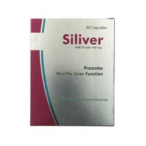 Siliver 140mg Promotes Healthy Liver Function 30 Capsules