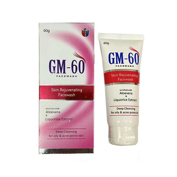 GM 60 Skin Rejuvenating Face Wash 60gm