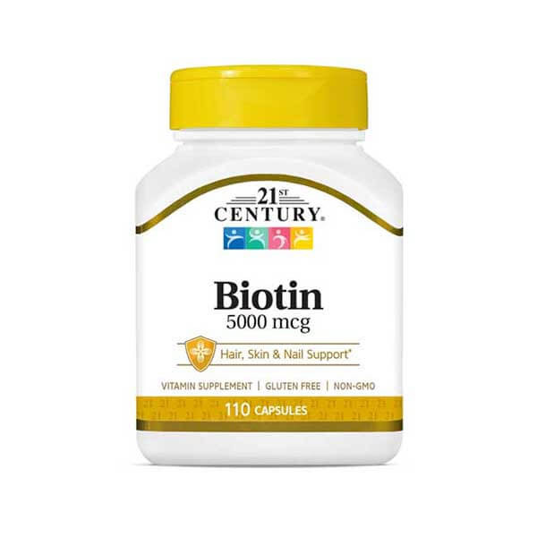 21st Century Biotin 5000mcg 120's