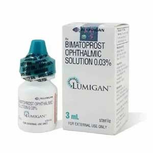 Allergan Lumigan Eye Drop Ophthalmic Solution 0.03% 3ml