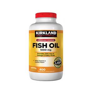 Kirkland Fish Oil 1000mg Omega 3 Fatty Acids 500 Softgel