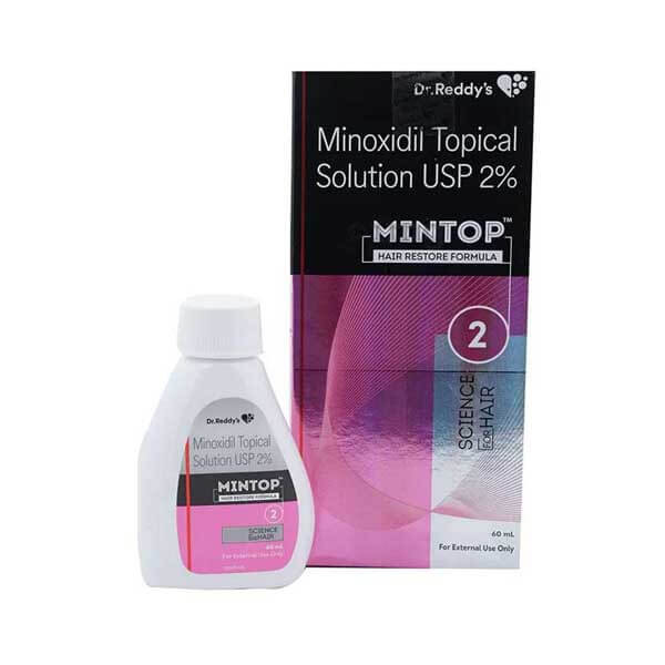 Mintop Minoxidil Topical Solution USP 2% 60ml