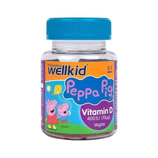 Vitabiotics Wellkid Peppa Pig Vitamin D 400 IU 60 Jeli