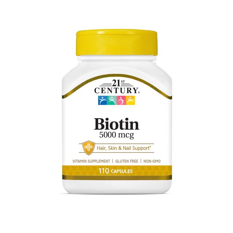 21st Century Biotin 5000mcg Support Hair Skin & Nails 110 Tablet