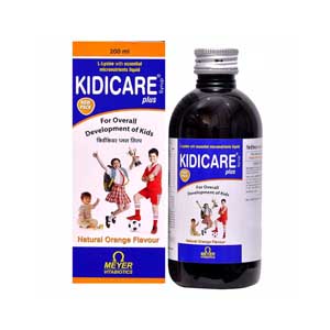 Vitabiotics Kidicare Plus Syrup Natural Orange Flavor 200ml