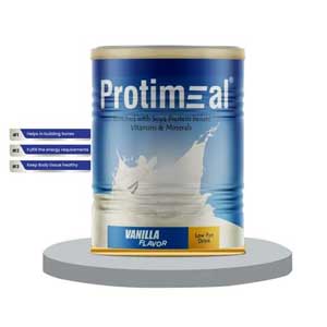 Protimeal Protein Regular Vanilla Flavour Vitamin & Mineral Mil Replacement 400gm