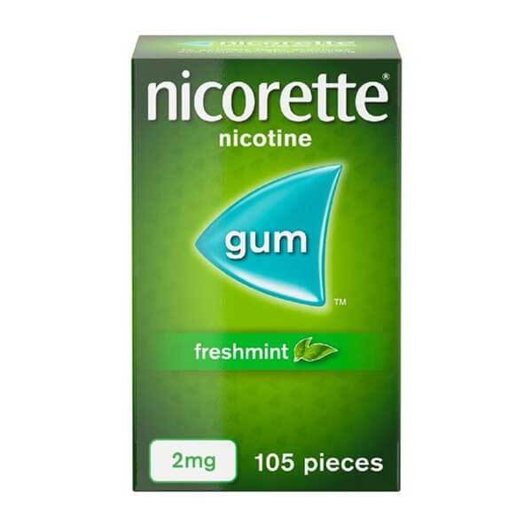Nicorette Nicotine Gum Freshmint 2mg 105's