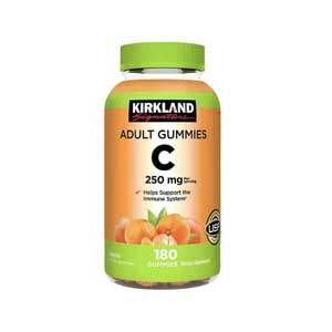 Kirkland Adult Vitamin C Gummies 250mg 180's