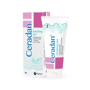 Hyphens Ceradan Soothing Gel Relief for Itchy Skin 50gm