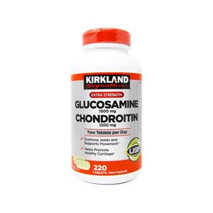Kirkland Extra Strength Glucosamine and Chondroitin 220 Tablet