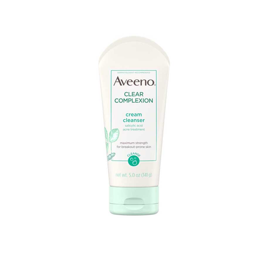 Aveeno Clear Complexion Cream Face Cleanser 141gm