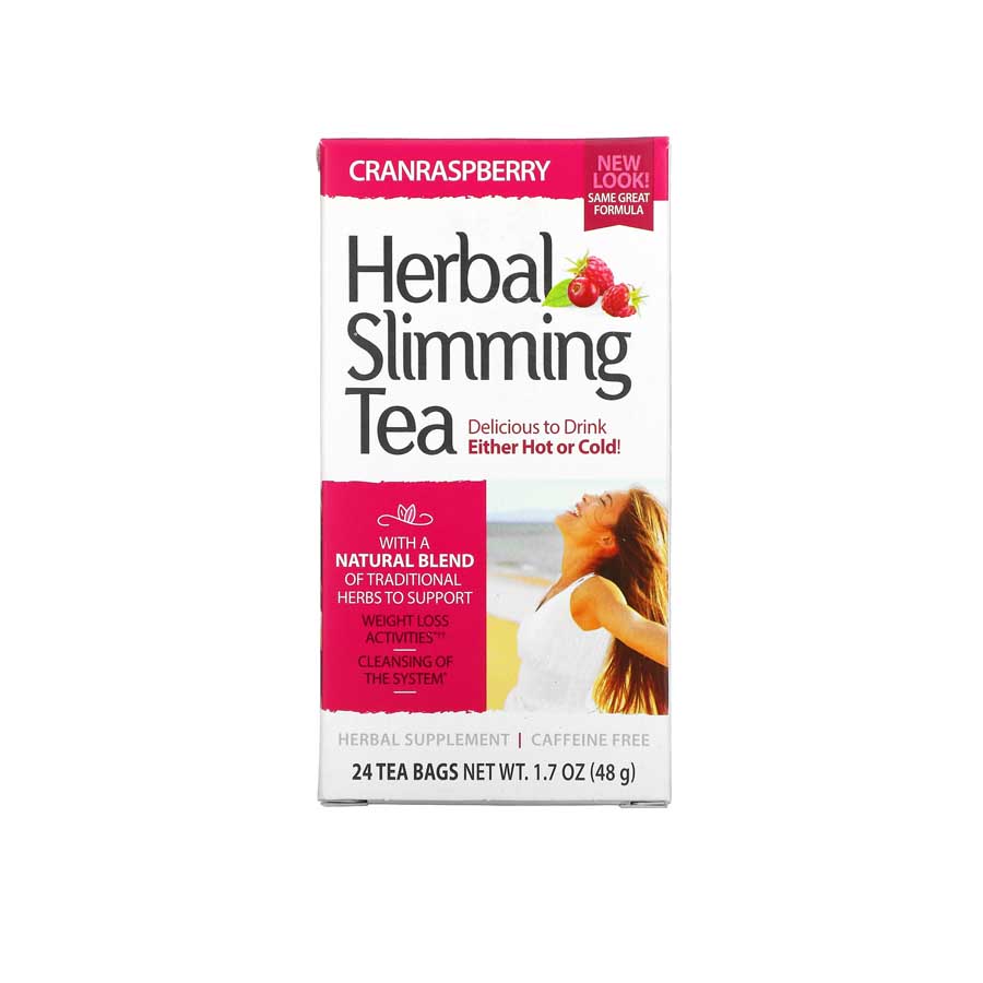 21st Century Herbal Slimming Tea Cranraspberry 24's