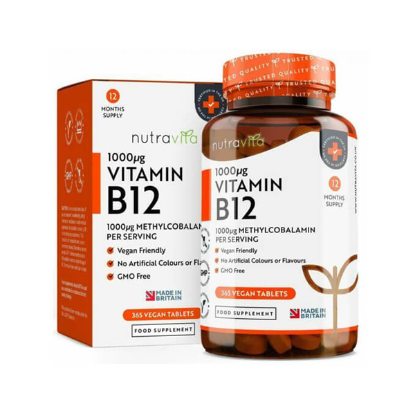 Nutravita Vitamin B12 High Strength 1000mcg 365 Tablet